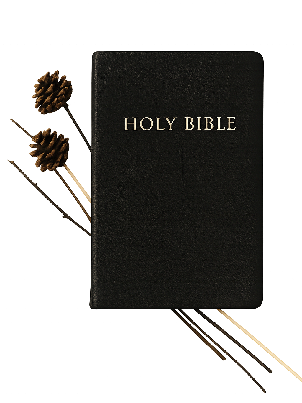 leather bound bible with pinecones leather bound bible with pinecones